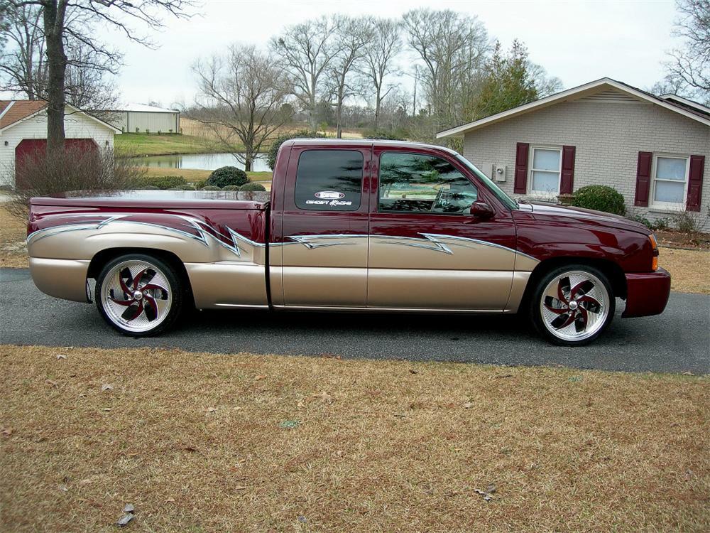 1999 CHEVROLET SILVERADO CUSTOM PICKUP - Side Profile - 88844