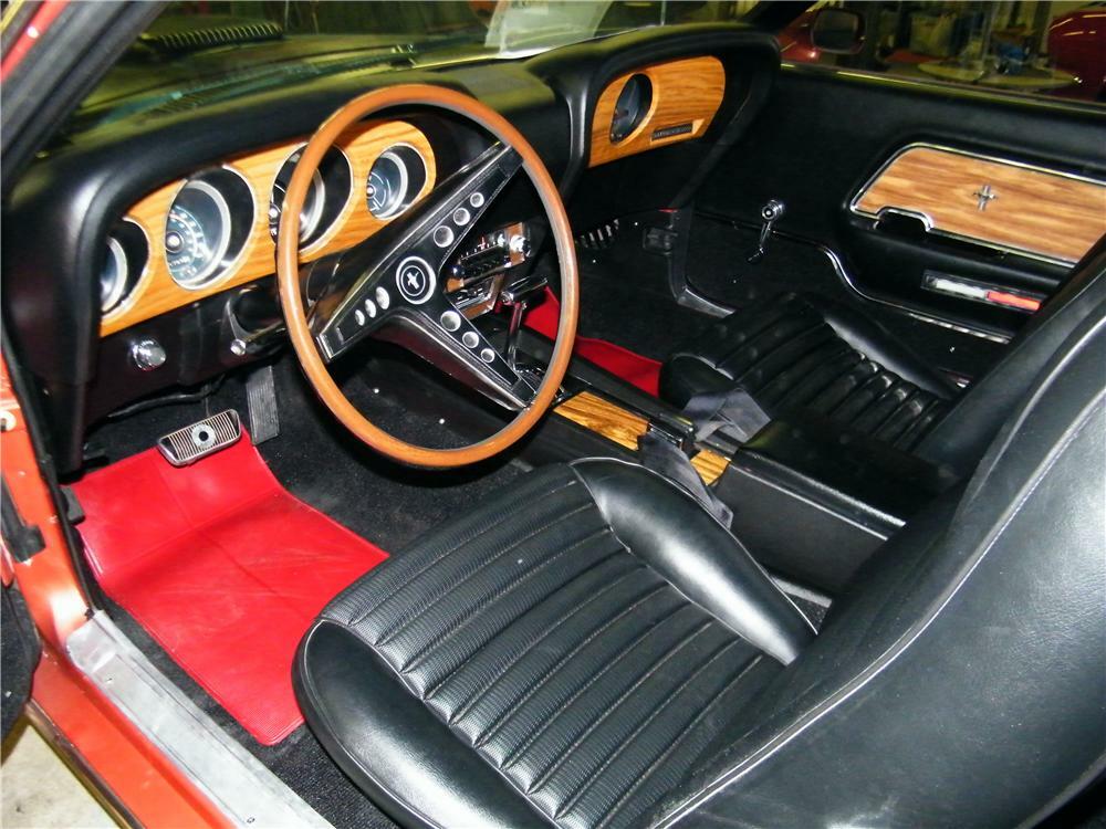 1968 FORD MUSTANG CUSTOM CONVERTIBLE - Interior - 89029