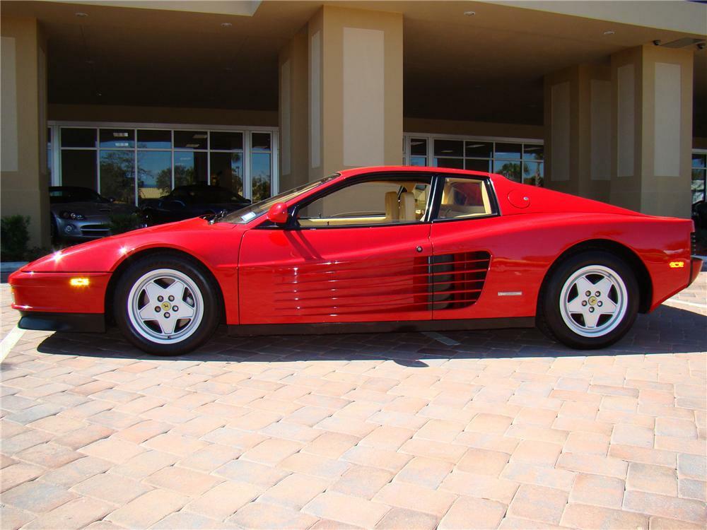 1988 Ferrari Testarossa 2 Door Coupe