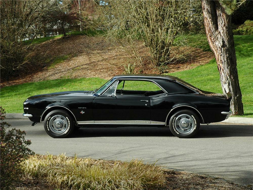 1967 CHEVROLET CAMARO RS COUPE - Side Profile - 89213