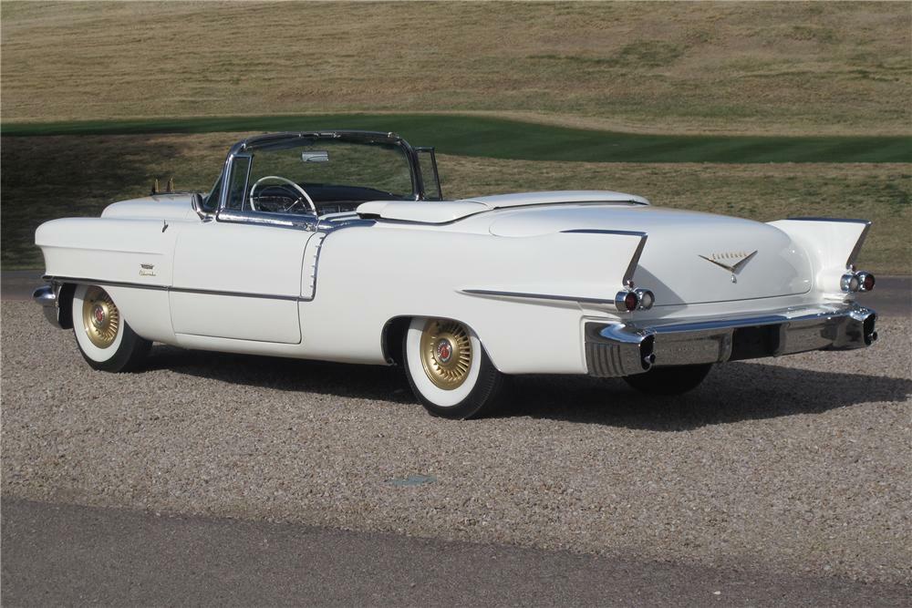 1956 CADILLAC ELDORADO BIARRITZ CONVERTIBLE - Rear 3/4 - 89276