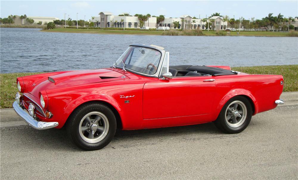 1966 SUNBEAM TIGER CONVERTIBLE - Side Profile - 89332