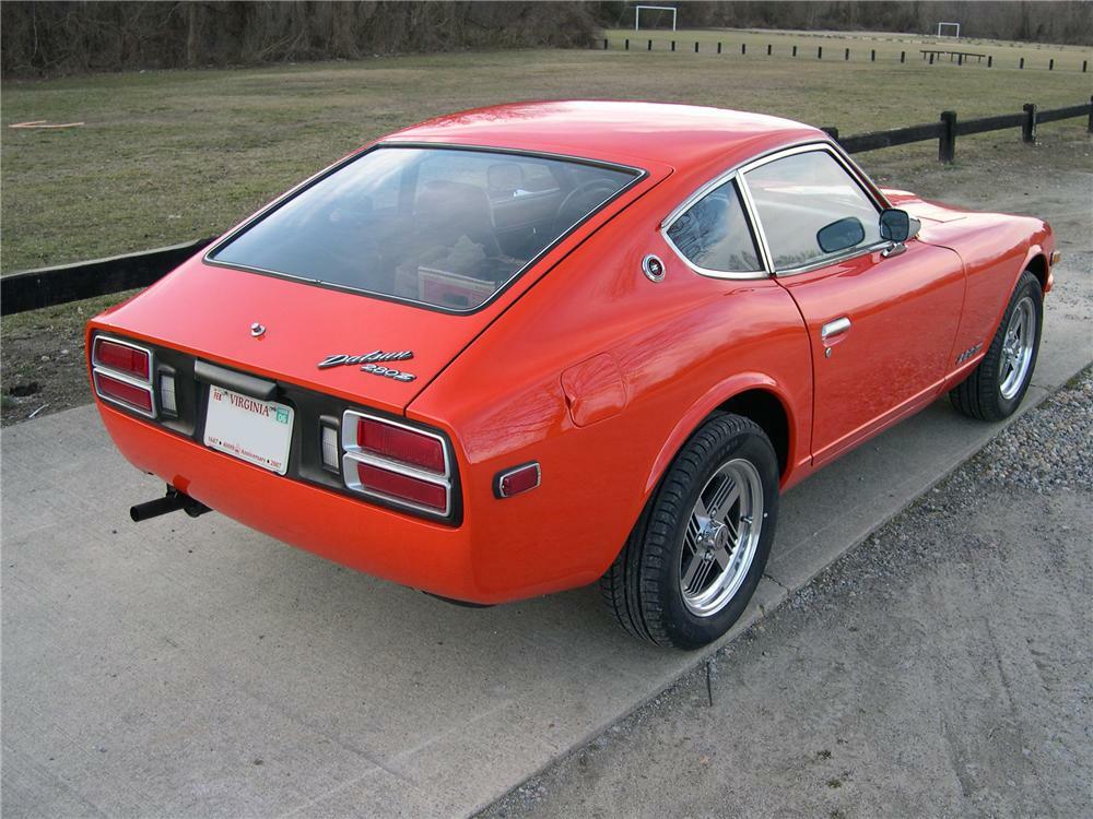 1977 DATSUN 280Z 2 DOOR COUPE - Rear 3/4 - 89573