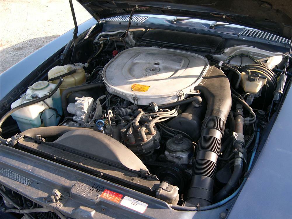 1986 MERCEDES-BENZ 560SL CONVERTIBLE - Engine - 89574