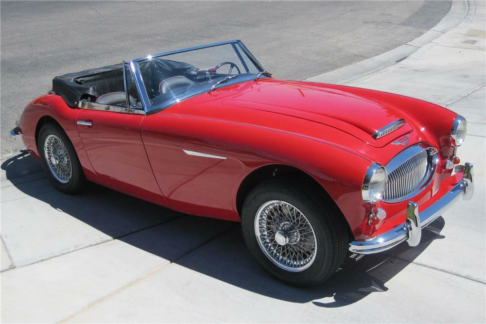 1963 AUSTIN-HEALEY 3000 MARK II CONVERTIBLE - Side Profile - 90916