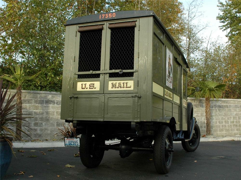 1931 FORD MODEL AA POSTAL DELIVERY TRUCK - Rear 3/4 - 90934