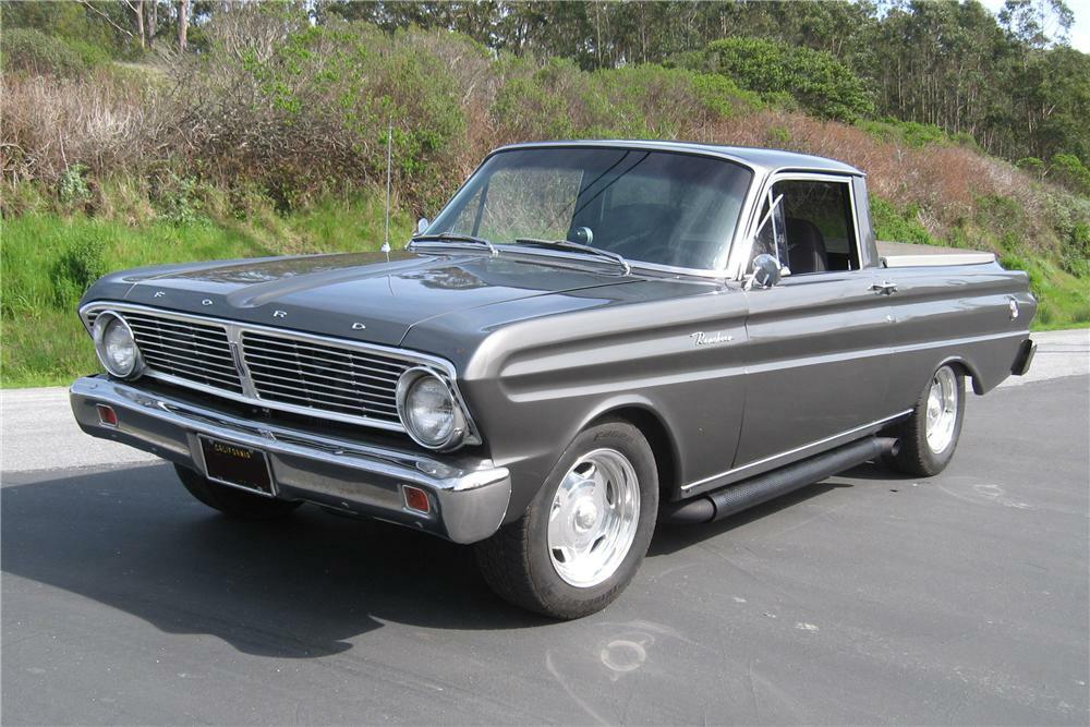1965 FORD RANCHERO CUSTOM PICKUP - Front 3/4 - 90955