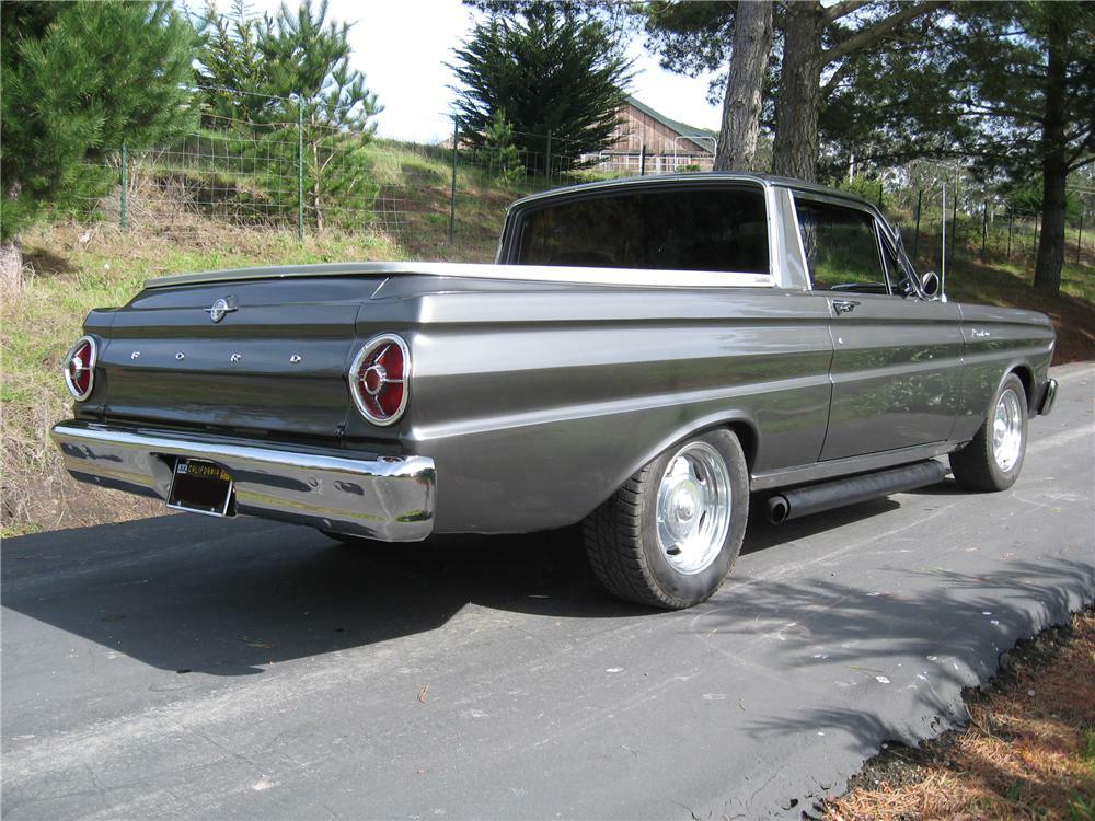 1965 FORD RANCHERO CUSTOM PICKUP - Rear 3/4 - 90955