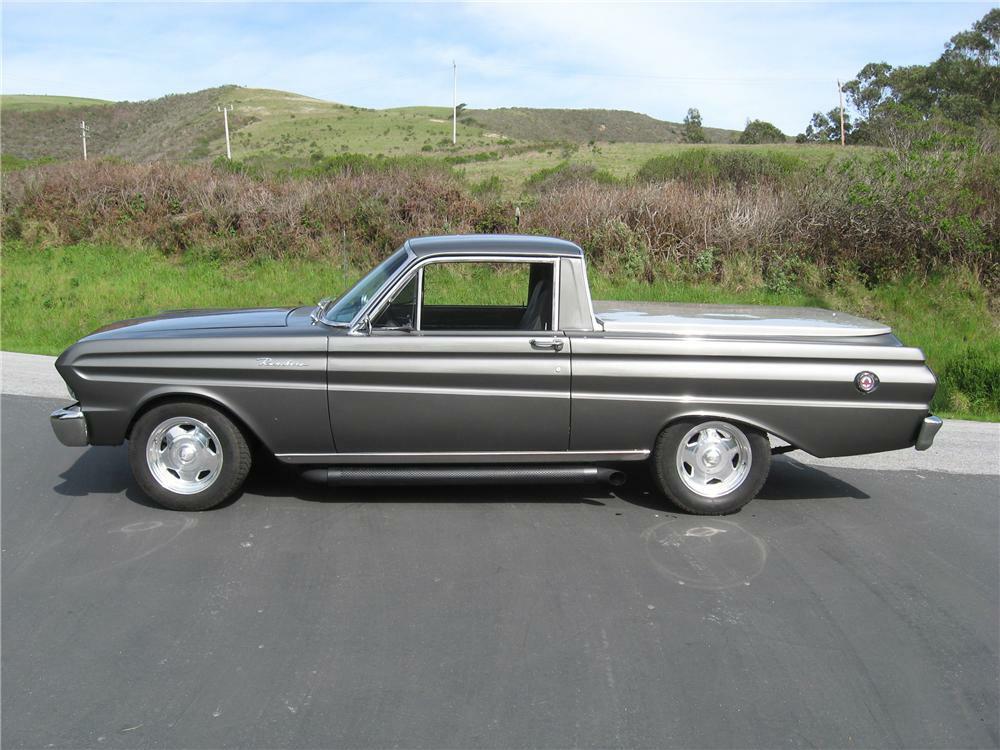 1965 FORD RANCHERO CUSTOM PICKUP - Side Profile - 90955