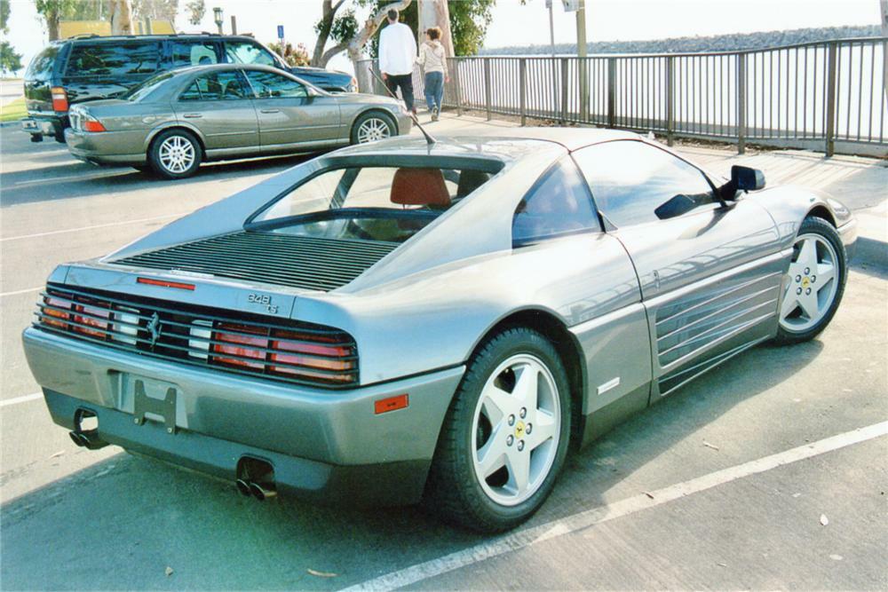 1990 FERRARI 348 GTS 2 DOOR - Rear 3/4 - 91051