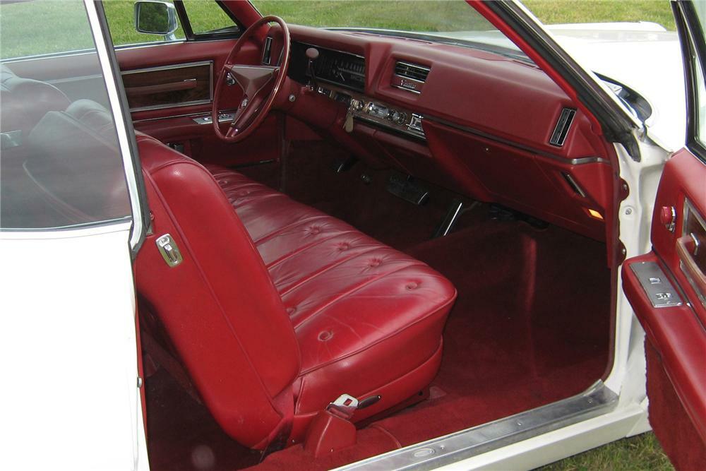 1968 CADILLAC COUPE DE VILLE 2 DOOR HARDTOP - Interior - 91062