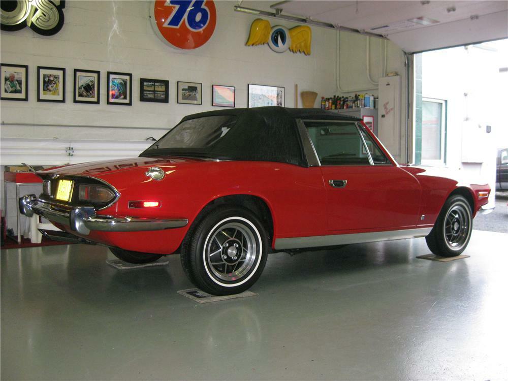 1973 TRIUMPH STAG CUSTOM CONVERTIBLE - Rear 3/4 - 91146