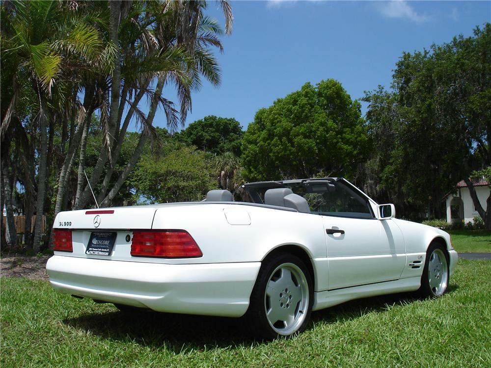 1996 MERCEDES-BENZ 500SL ROADSTER - Rear 3/4 - 91325