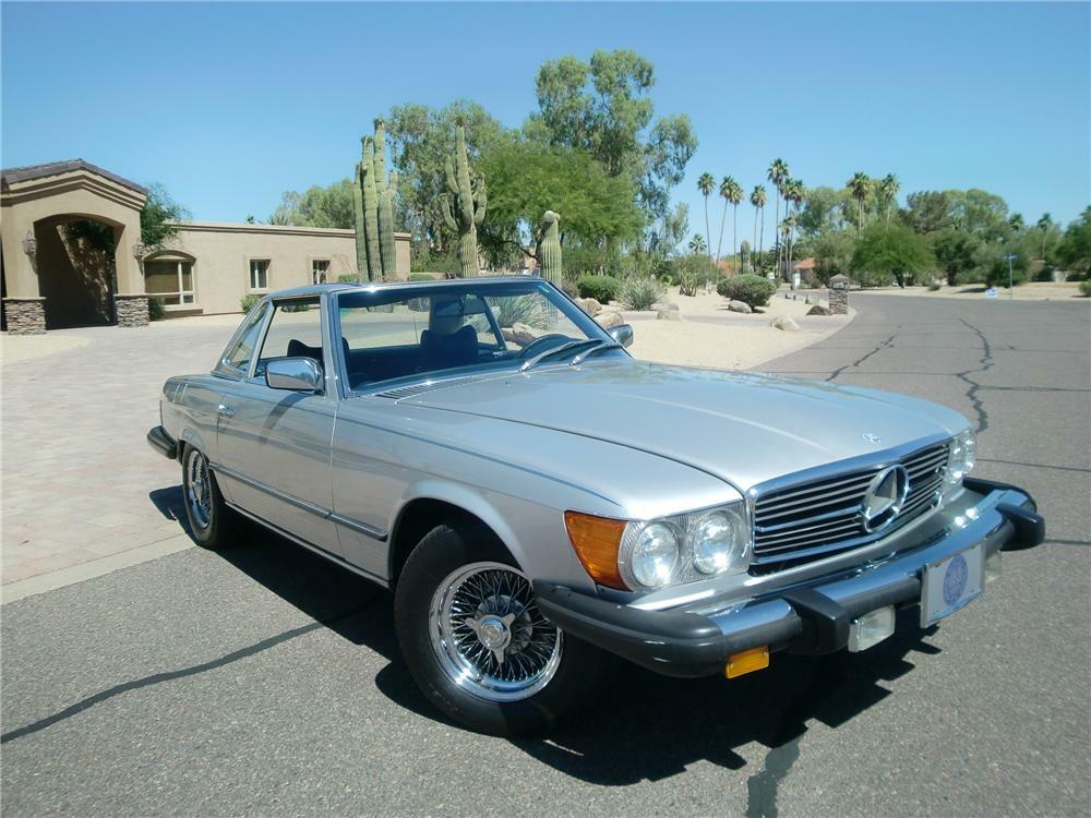 1979 Mercedes Benz 450sl 2 Door Convertible