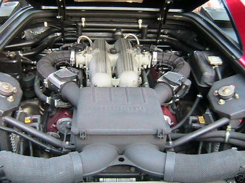 1991 FERRARI 348 TS TARGA - Engine - 92236
