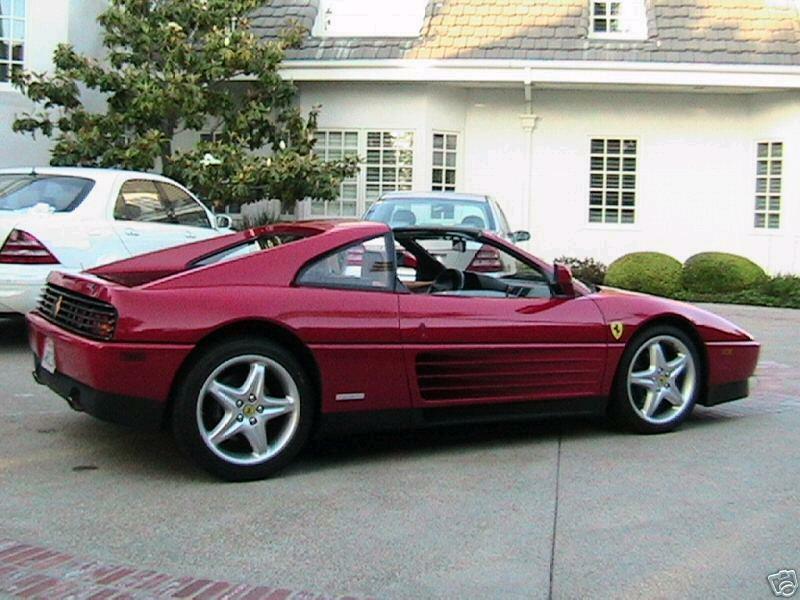 1991 FERRARI 348 TS TARGA - Side Profile - 92236