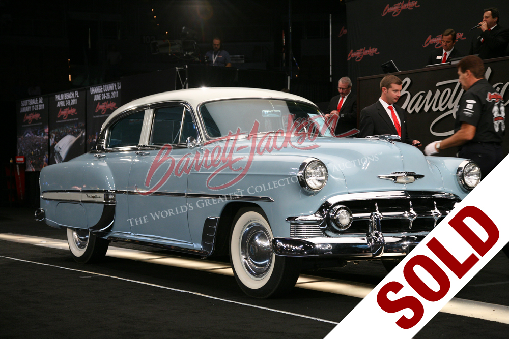 1953 CHEVROLET BEL AIR 4 DOOR SEDAN - Front 3/4 - 93258