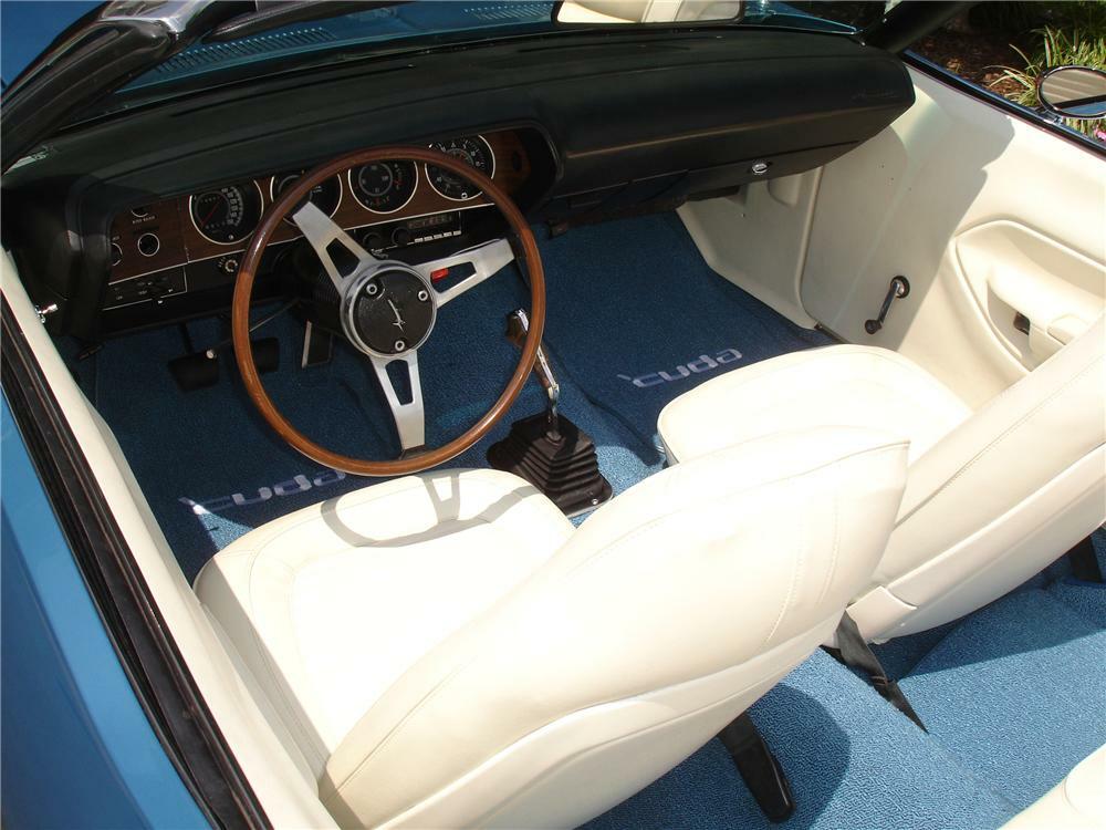 1970 Plymouth Cuda Convertible Hemi Re Creation