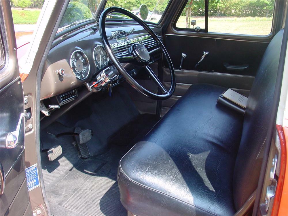 1953 chevy truck interior