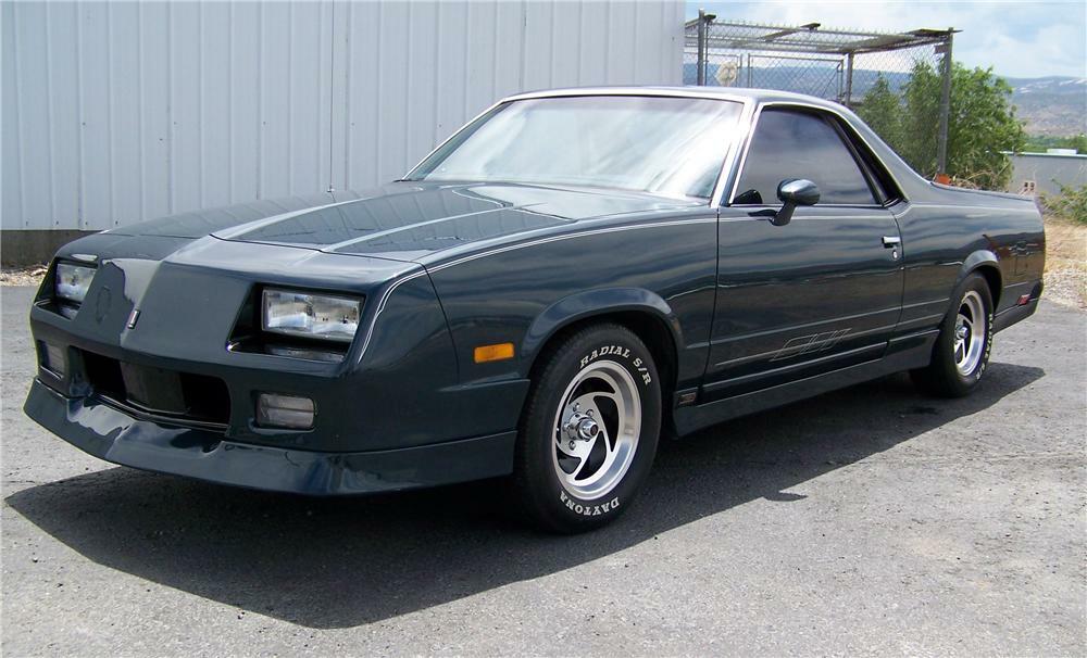1985 CHEVROLET EL CAMINO CUSTOM PICKUP - Front 3/4 - 93417