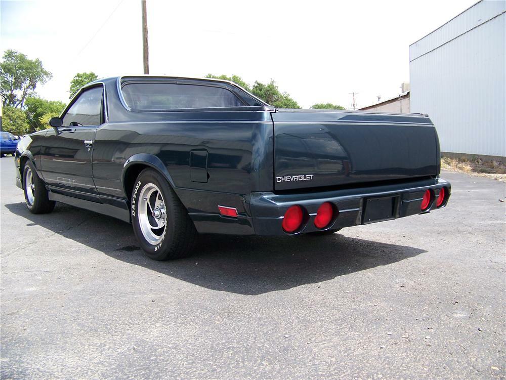 1985 CHEVROLET EL CAMINO CUSTOM PICKUP - Rear 3/4 - 93417