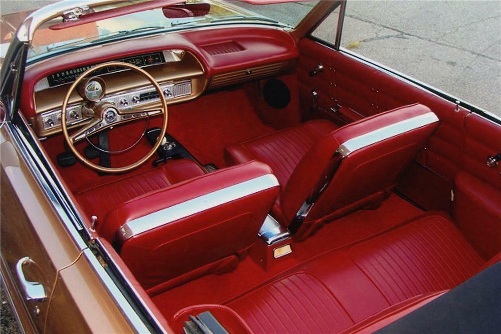 1963 CHEVROLET IMPALA CUSTOM CONVERTIBLE - Interior - 93447