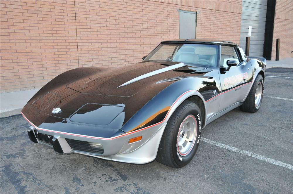 1978 CHEVROLET CORVETTE PACE CAR COUPE - Front 3/4 - 93590
