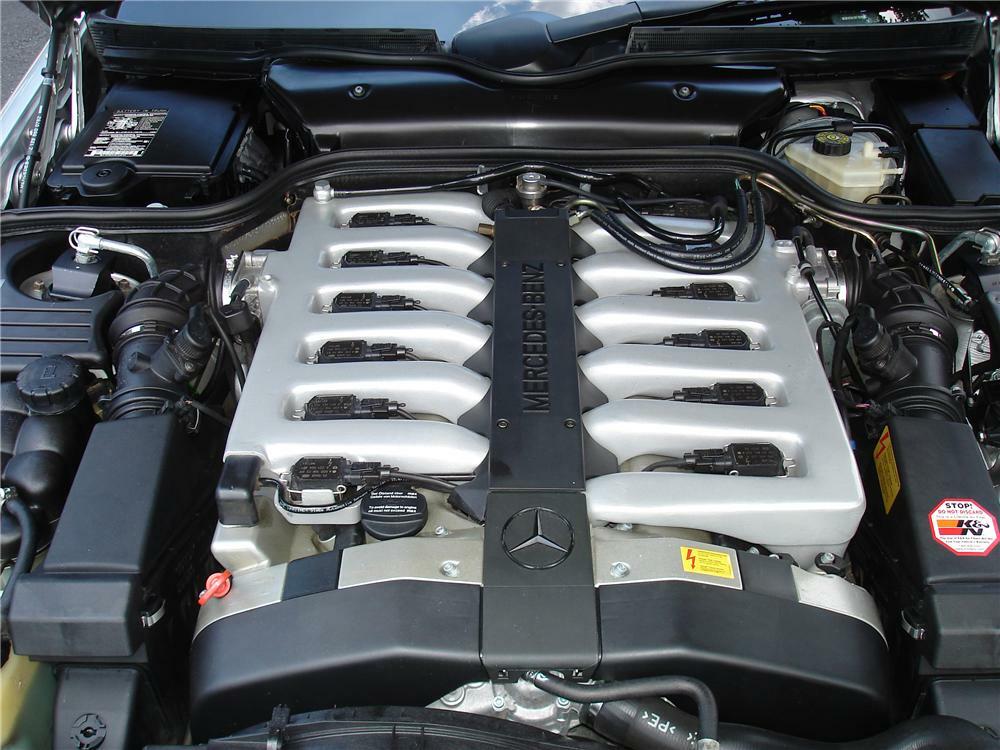 2000 MERCEDES-BENZ 600SL ROADSTER - Engine - 93615