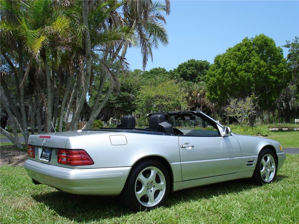 2000 MERCEDES-BENZ 600SL ROADSTER - Rear 3/4 - 93615