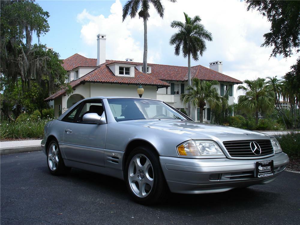 2000 MERCEDES-BENZ 600SL ROADSTER - Side Profile - 93615