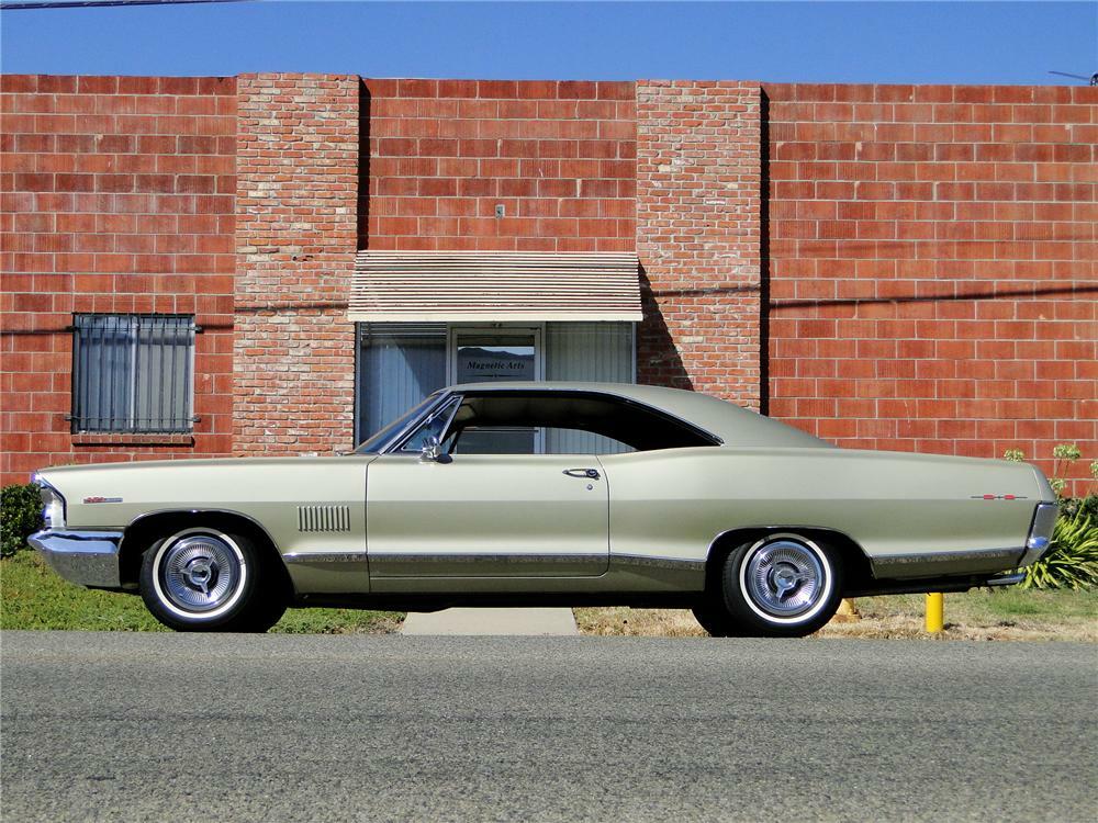 1965 PONTIAC CATALINA 2 DOOR COUPE - Side Profile - 93663