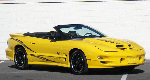 2002 Pontiac Firebird Trans Am Convertible Collectors Edition