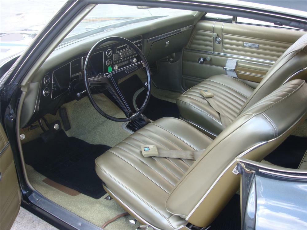 1968 CHEVROLET CHEVELLE SS 396 COUPE - Interior - 93700