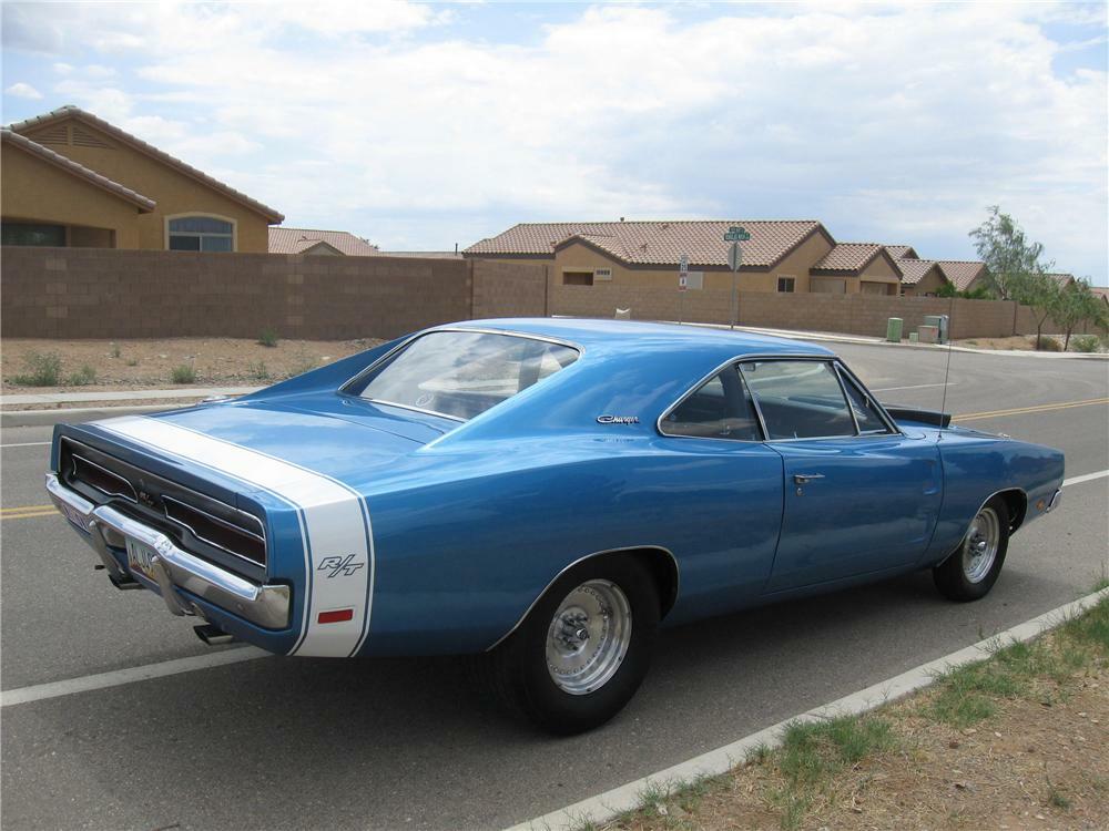 1969 DODGE CHARGER CUSTOM 2 DOOR HARDTOP - Rear 3/4 - 93860