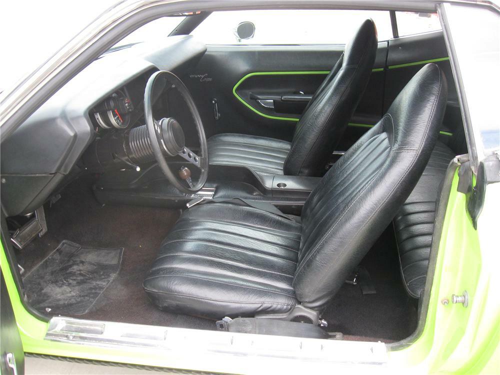 1970 PLYMOUTH CUDA CUSTOM 2 DOOR HARDTOP - Interior - 93864