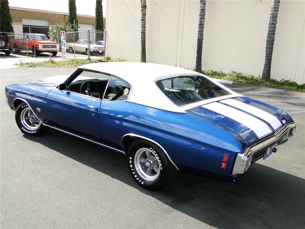 1970 CHEVROLET CHEVELLE SS 454 BALDWINMOTION RECREATION Rear 3/4
