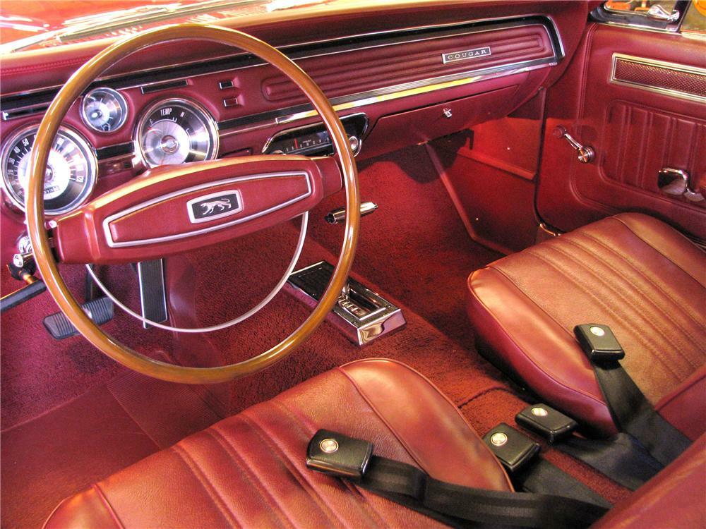 1967 mercury cougar interior parts