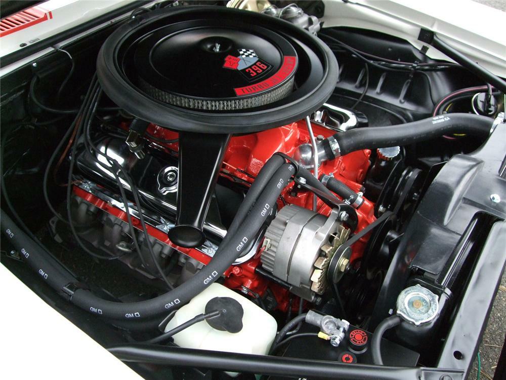 1969 CHEVROLET CAMARO INDY PACE CAR CONVERTIBLE - Engine - 96124