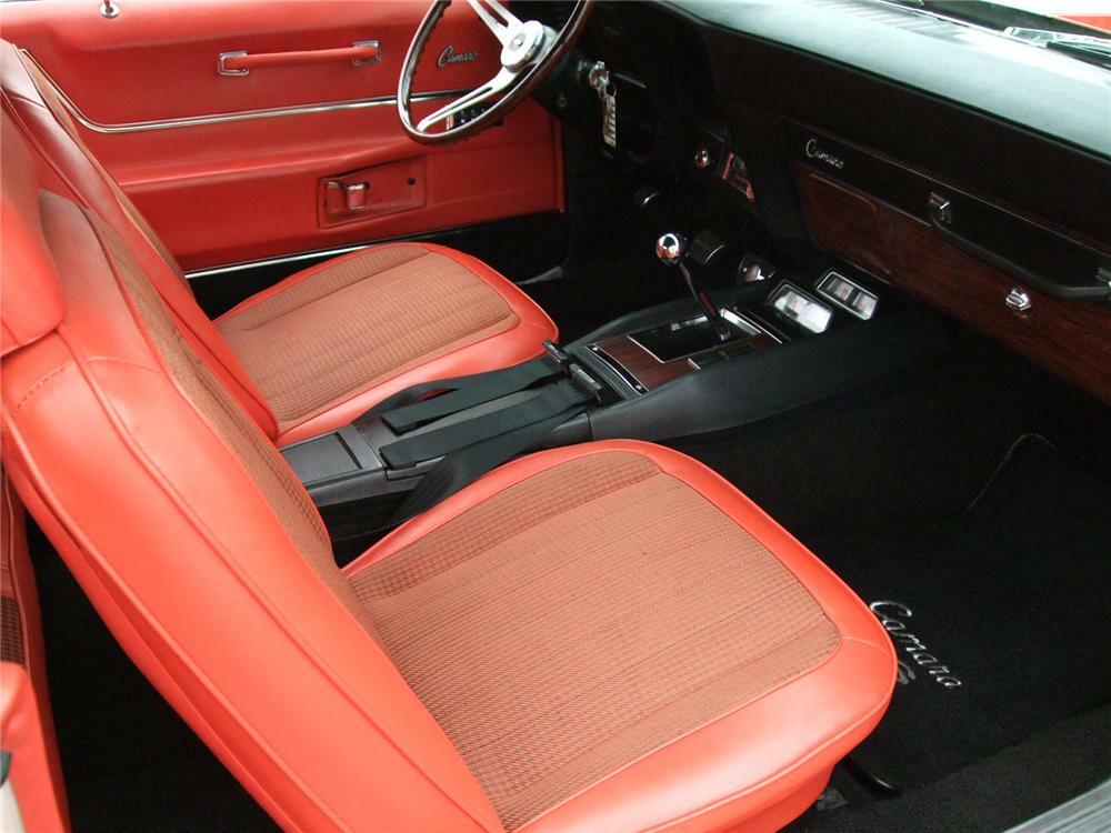 1969 CHEVROLET CAMARO INDY PACE CAR CONVERTIBLE - Interior - 96124