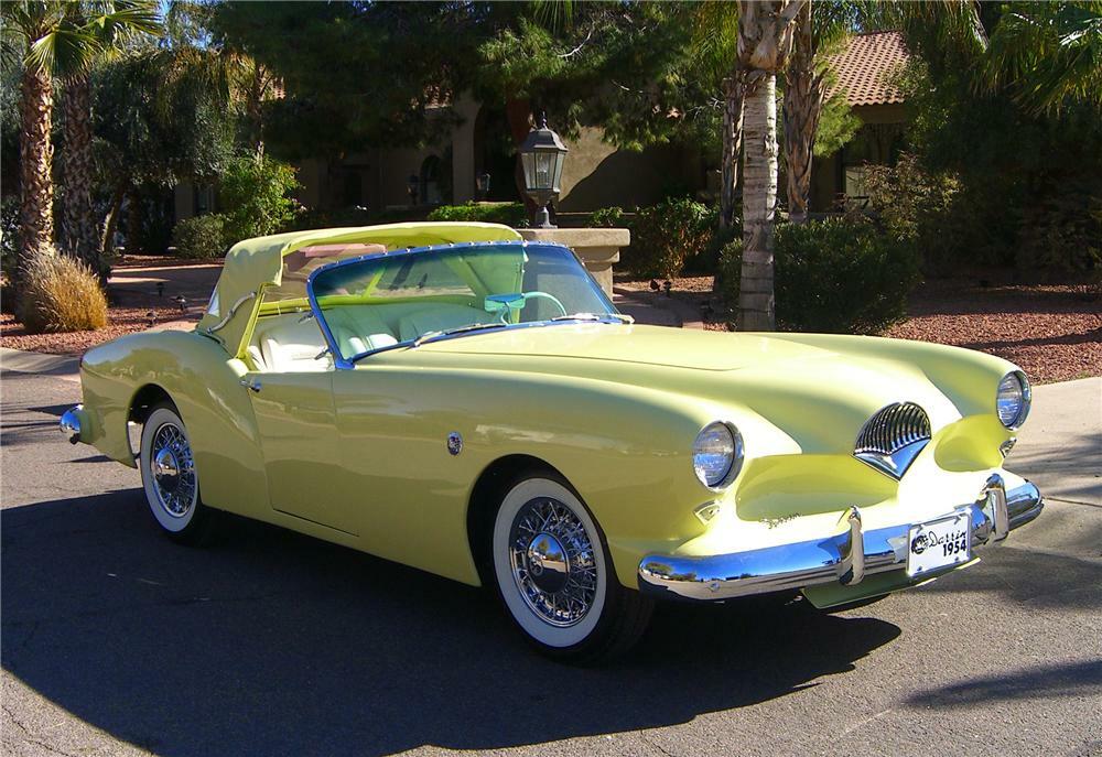 1954 KAISER DARRIN CONVERTIBLE - Front 3/4 - 96199