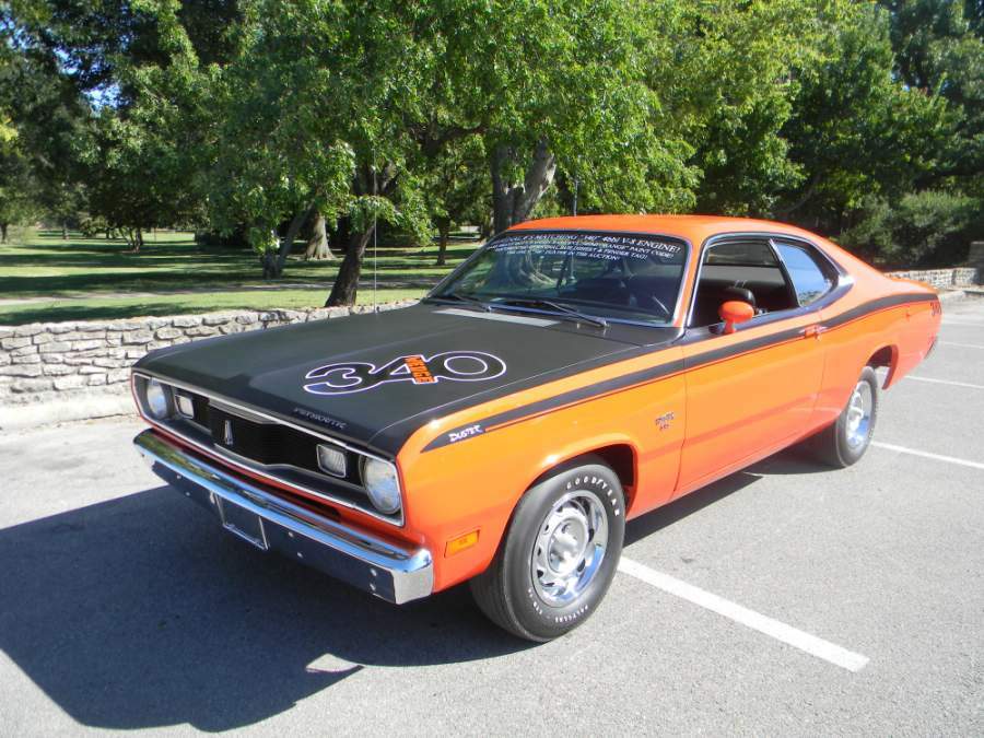1970 PLYMOUTH DUSTER 2 DOOR HARDTOP - Front 3/4 - 96285