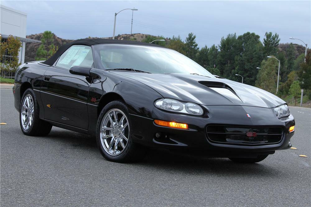 2002 CHEVROLET CAMARO Z/28 SS CONVERTIBLE - Front 3/4 - 96392