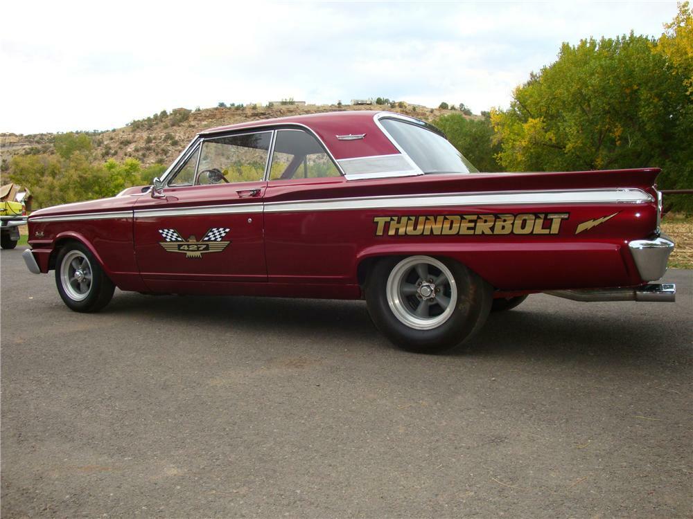 1963 FORD FAIRLANE 500 THUNDERBOLT RE-CREATION - Side Profile - 96431