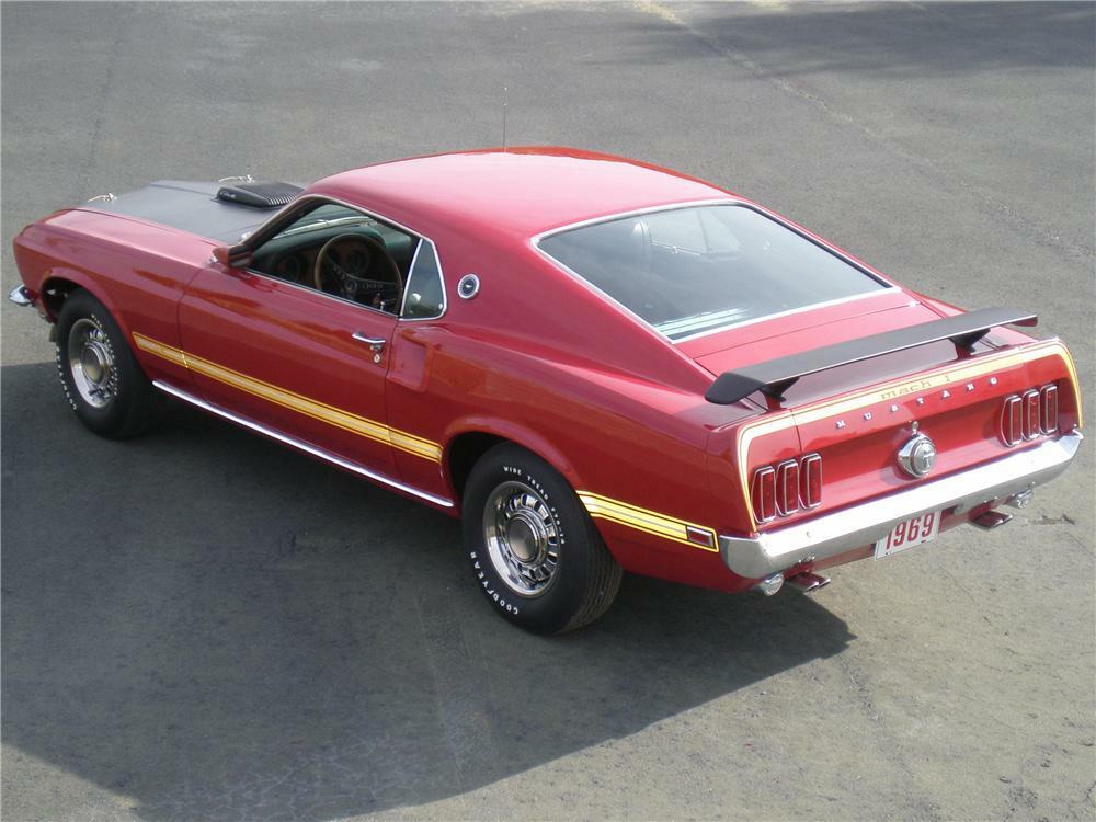 1969 Ford Mustang Mach 1 428 Scj 2 Door Fastback