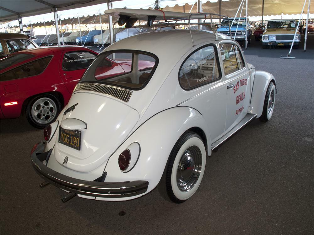 1969 VOLKSWAGEN BEETLE 2 DOOR - Rear 3/4 - 96520