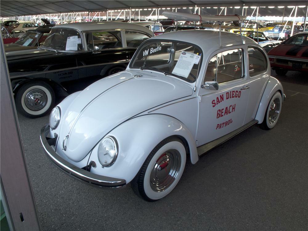 1969 VOLKSWAGEN BEETLE 2 DOOR - Side Profile - 96520