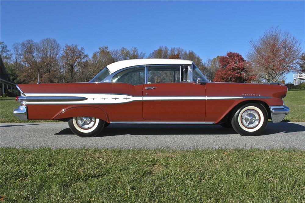 1957 PONTIAC STAR CHIEF 2 DOOR HARDTOP - Side Profile - 96536