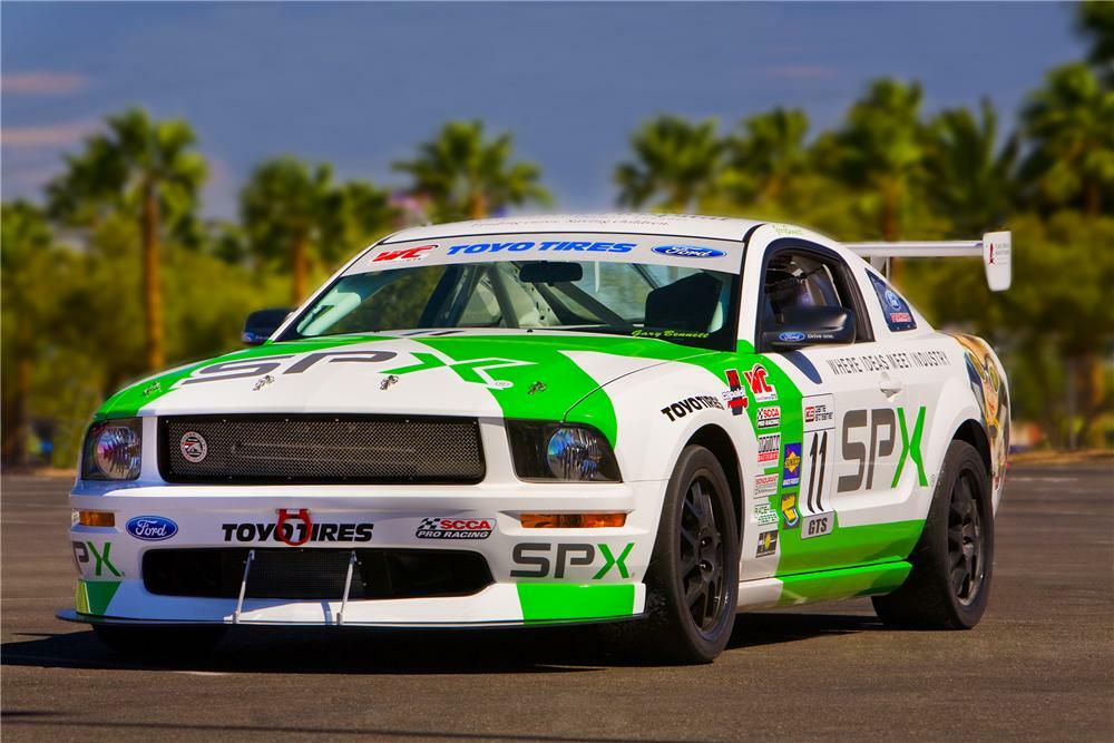 2008 FORD MUSTANG FR500S RACE CAR - Front 3/4 - 96567