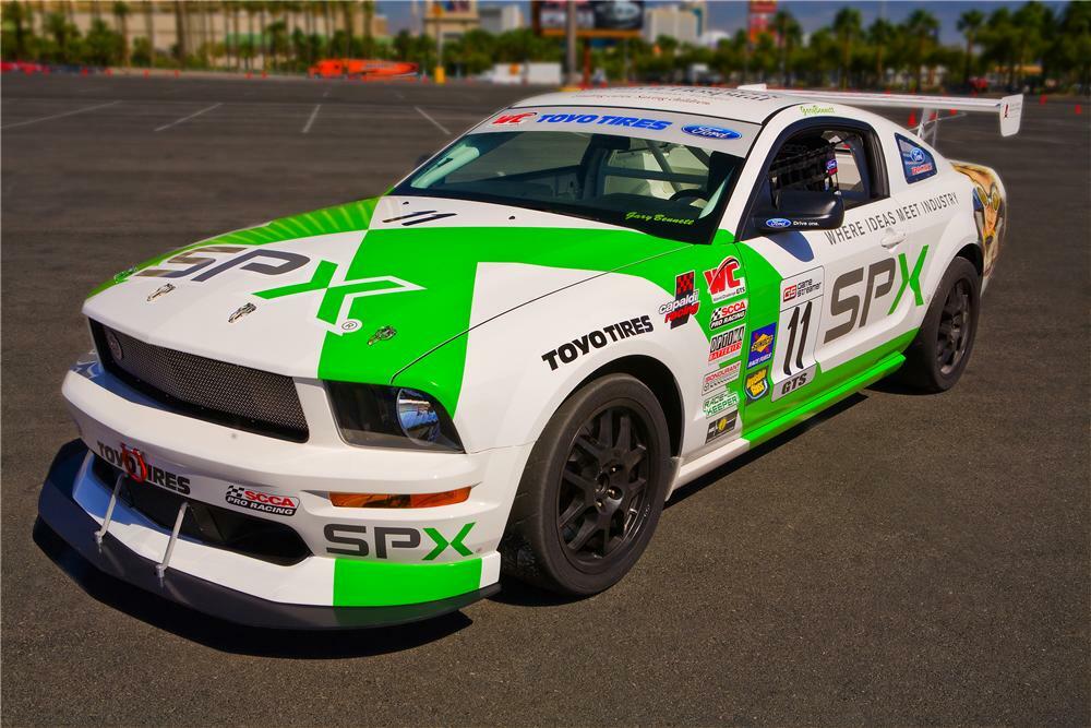 2008 FORD MUSTANG FR500S RACE CAR - Rear 3/4 - 96567