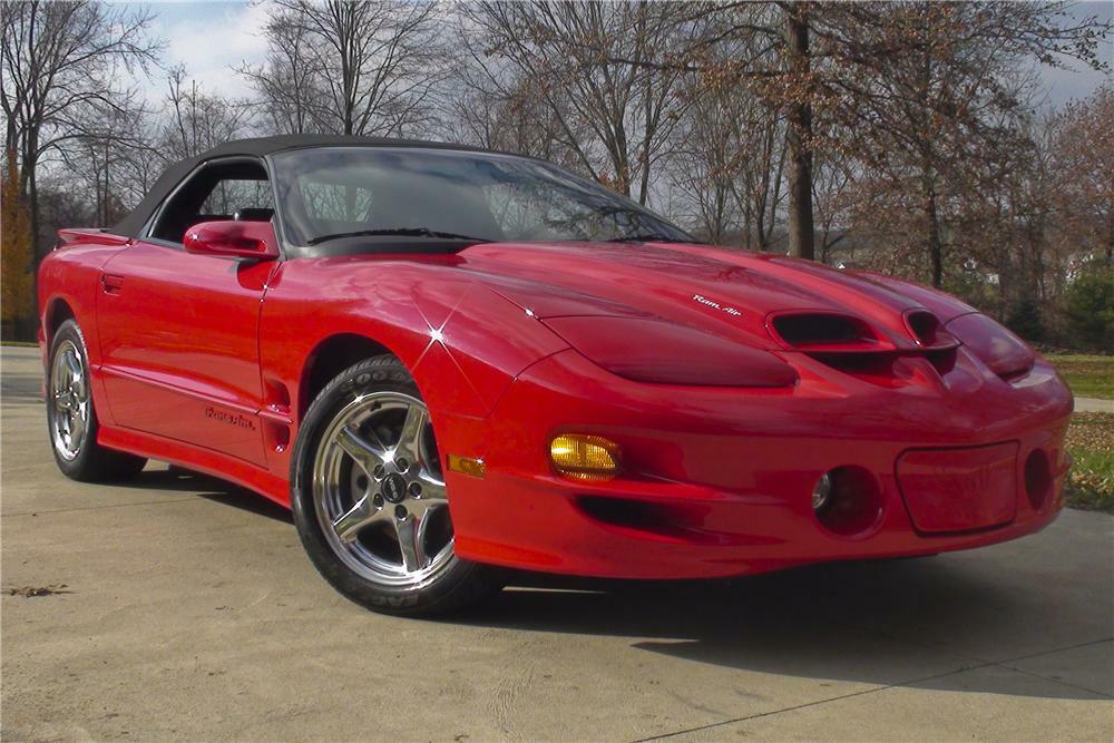 2000 PONTIAC FIREBIRD TRANS AM CONVERTIBLE - Front 3/4 - 96601